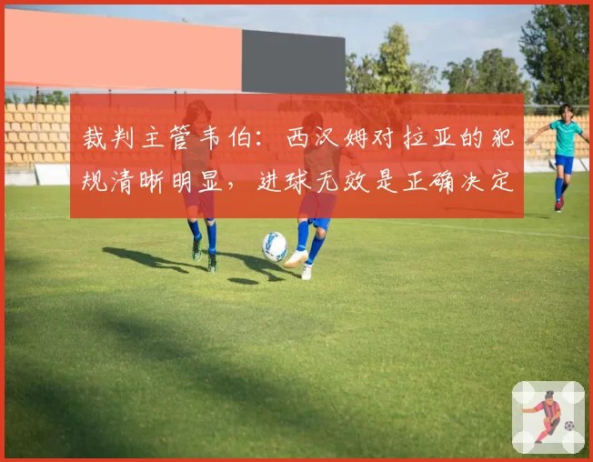 裁判主管韦伯：西汉姆对拉亚的犯规清晰明显，进球无效是正确决定